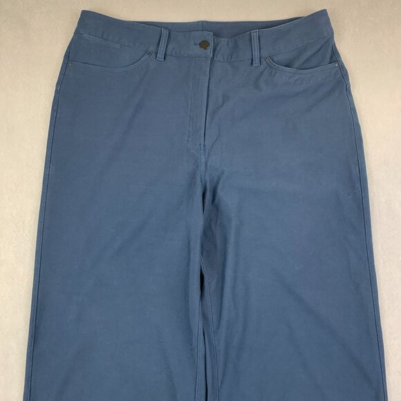 Lululemon Womens 33 City Sleek 5 Pocket Wide-Leg High-Rise Pant Light Utilitech - Picture 2 of 12